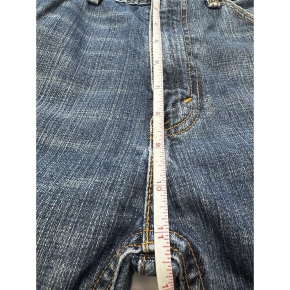 Levis 505 Retro Classic Mens Jeans 34x30 Faded Stone wash Y2K Denim Streetwear - Picture 10 of 11